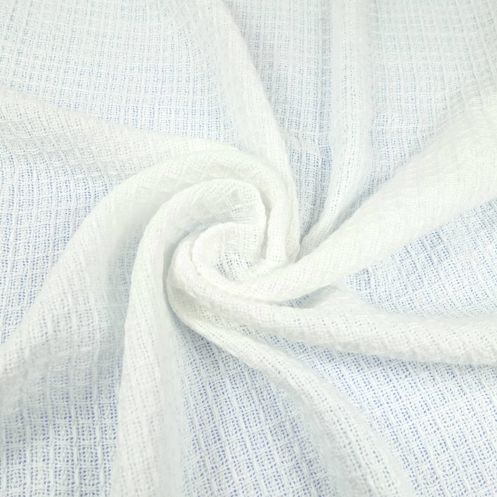 Памучно бебешко одеяло Waffle Cellular Muslinz - Image 5